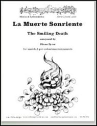 La Muerte Sonriente SSAATTBB choral sheet music cover Thumbnail